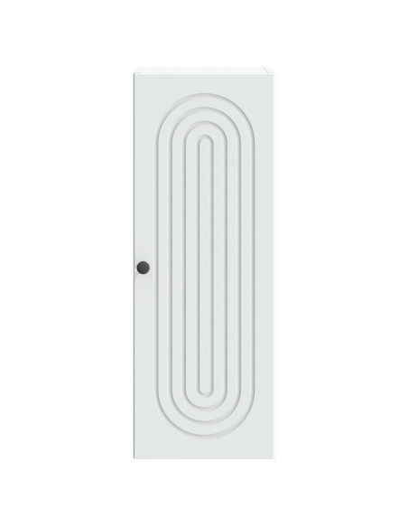 Mobiletto a muro Bianco 33 x 34,5 x 90 cm Legno ingegnerizzato