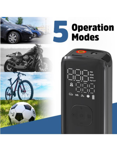 POWERBANK 2000 MAH + AIR COMPRESSOR