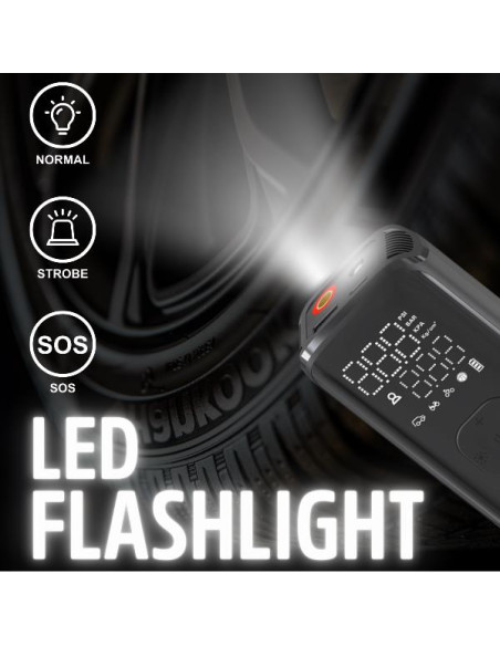 POWERBANK 2000 MAH + AIR COMPRESSOR