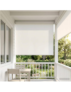 Voletta a rullo con protezione UV Bianco 120 x 140 cm