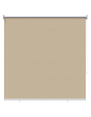 Voletta a rullo con protezione UV Beige 140 x 230 cm Poliestere