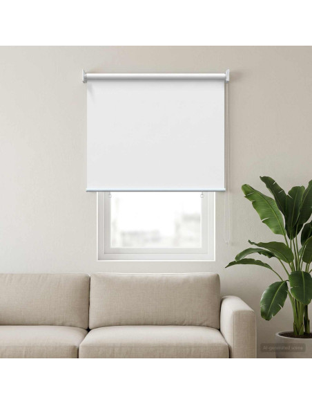 Voletta a rullo con protezione UV Bianco 100 x 140 cm