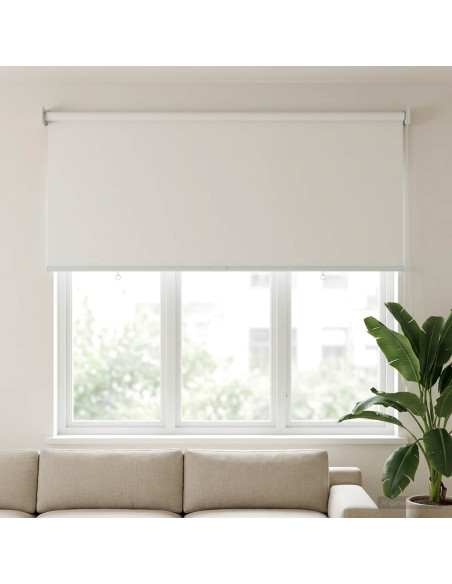 Voletta a rullo con protezione UV Bianco 120 x 140 cm