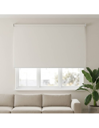 Voletta a rullo con protezione UV Bianco 200 x 140 cm