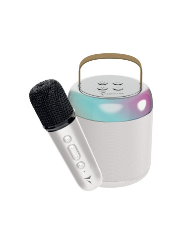KARAOKE TECHMADE BT SPEAKER+MIC BIA NCO SD SLOT BATTERIA 500MAH LITHIUM
