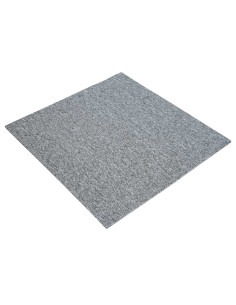Piastrella per Tappeto Grigio Chiaro 50 x 50 cm 20 pcs 2