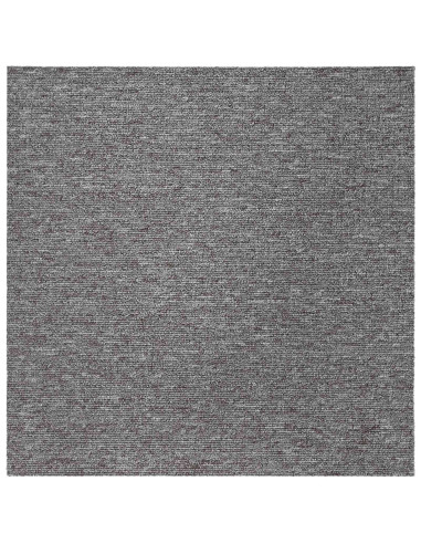 Piastrella per Tappeto Marrone 50 x 50 cm 4 pcs PP e Bitume