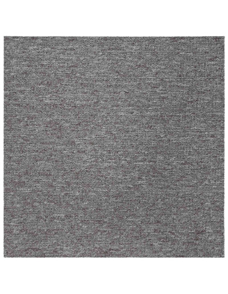 Piastrella per Tappeto Marrone 50 x 50 cm 36 pcs PP e Bitume