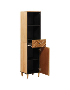 Mobile da Bagno con cassetto Marrone 38 x 33,5 x 160 cm 2