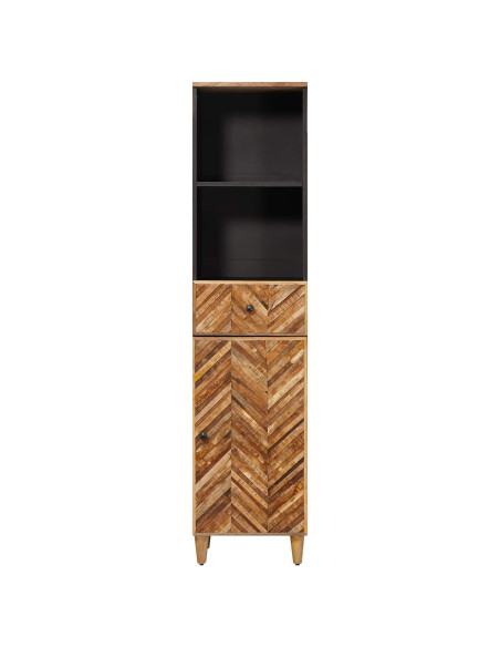 Mobile da Bagno con cassetto Marrone 38 x 33,5 x 160 cm