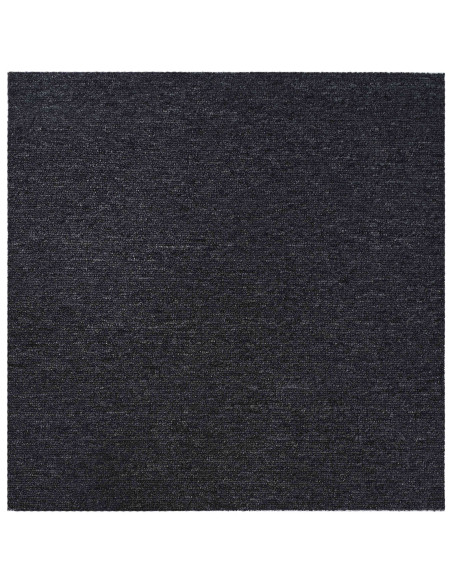 Piastrella per Tappeto Grigio Scuro 50 x 50 cm 36 pcs
