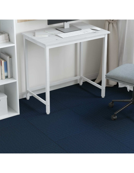 Piastrella per Tappeto Blu 50 x 50 cm 4 pcs PP e Bitume