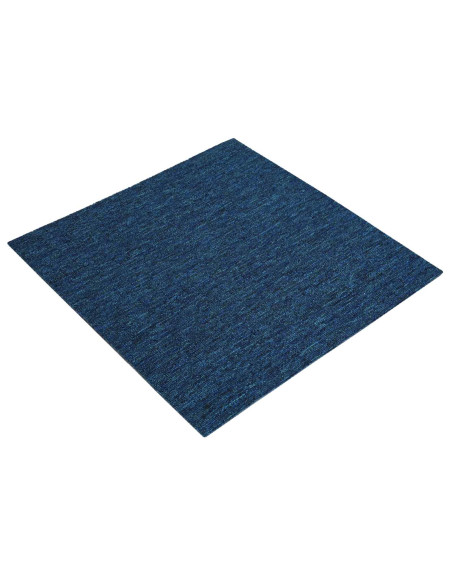 Piastrella per Tappeto Blu 50 x 50 cm 36 pcs PP e Bitume