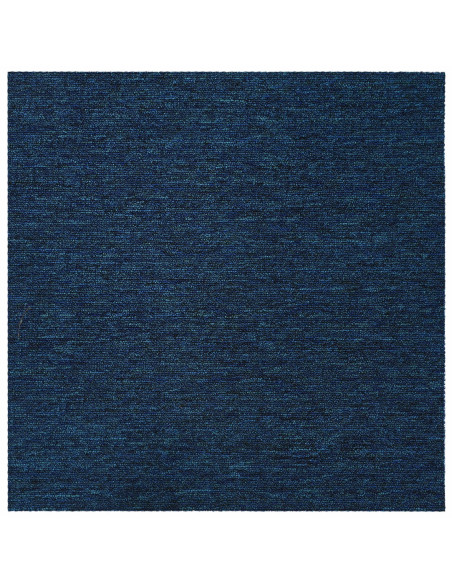 Piastrella per Tappeto Blu 50 x 50 cm 36 pcs PP e Bitume