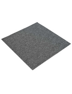 Piastrella per Tappeto Grigio Medio 50 x 50 cm 4 pcs 2