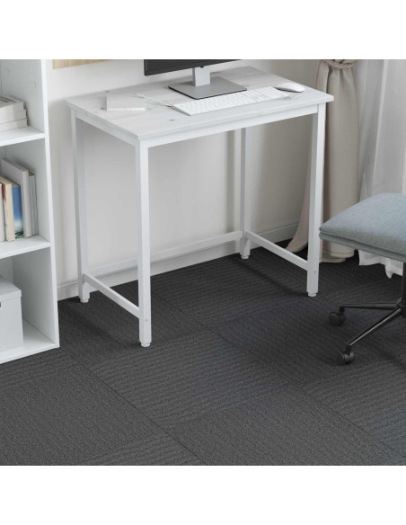 Piastrella per Tappeto Grigio Medio 50 x 50 cm 20 pcs