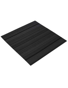 Piastrella per Tappeto Rigato Grigio Chiaro 50 x 50 cm 36 pcs 2