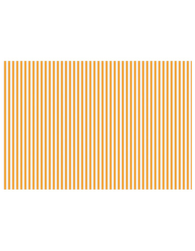 Telo di ricambio per tenda da sole Giallo e Bianco 300 x 250 cm