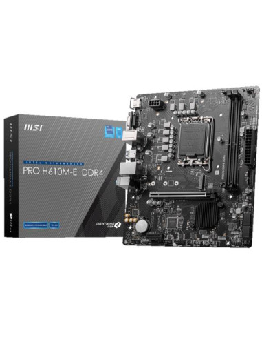 PRO H610M-E DDR4