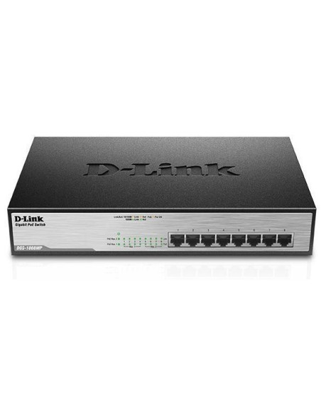 SWITCH DESKTOP 8PTE 10/100/1000 POE