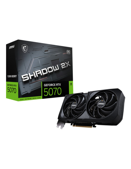 VGA MSI RTX 5070 SHADOW 2X OC 12G 12GB GDDR7 256BIT 1H/3DP BULK
