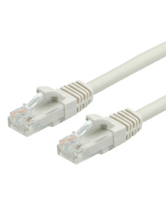CAVO RETE UTP CAT.6 0,5MT LSOH GRIGIO HALOGEN FREE NO SCHERMATO