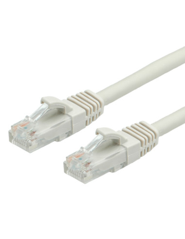 CAVO RETE UTP CAT.6 0,5MT LSOH GRIGIO HALOGEN FREE NO SCHERMATO