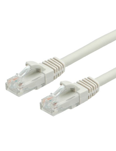 CAVO RETE UTP CAT.6 0,5MT LSOH GRIGIO HALOGEN FREE NO SCHERMATO