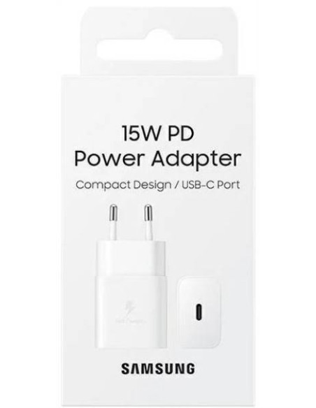 Samsung Caricabatterie 15W EP-TA1510 PD USB-C White