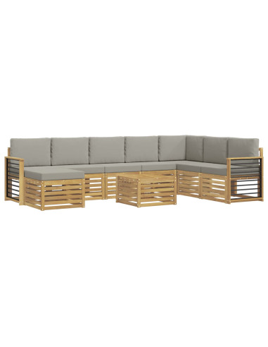 Set divani Legno di Acacia Massello