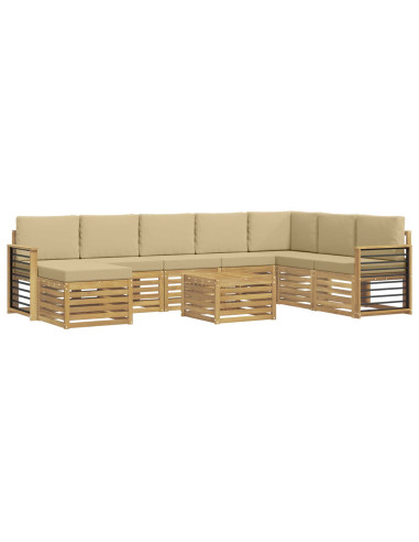 Set divani Legno di Acacia Massello