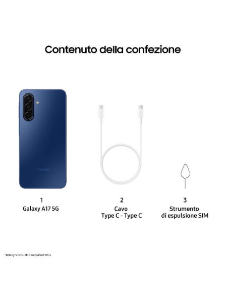 GALAXY A17 5G 4+128GB BLUE