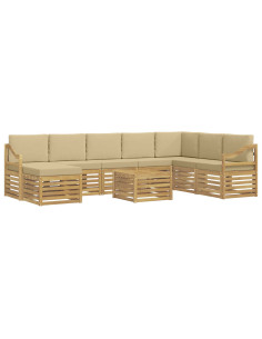 Set divani Legno di Acacia Massello 2