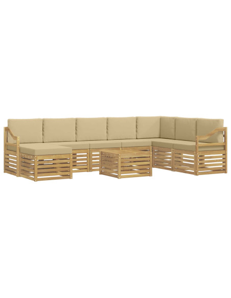 Set divani Legno di Acacia Massello