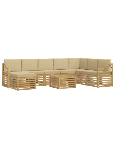 Set divani Legno di Acacia Massello