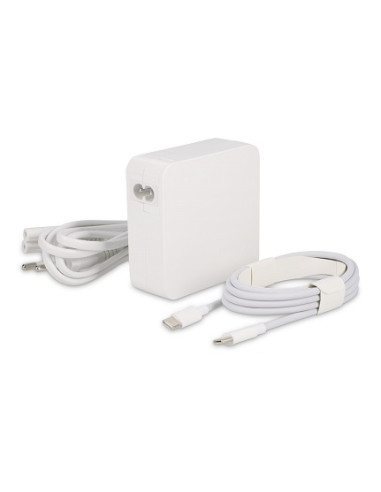 ALIMENTATORE USB-C 96W WHITE COMPATIBILE MACBOOK PRO 13 AIR