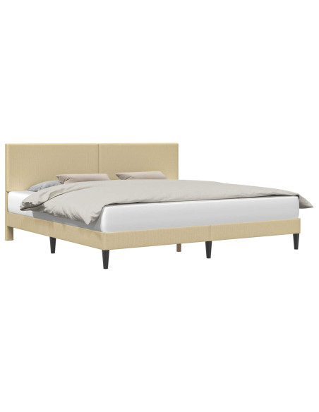 Struttura del letto Grigio Verde Chiaro 200 x 200 cm