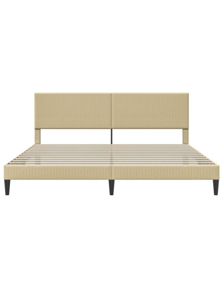Struttura del letto Grigio Verde Chiaro 200 x 200 cm