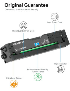 TONER PANTUM CTL-A2100C CIANO 1000 PER CM2100ADW 1000PG TONER+DRUM