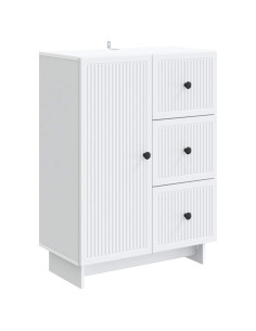 Credenza Bianco 66 x 34,5 x 90 cm Legno ingegnerizzato