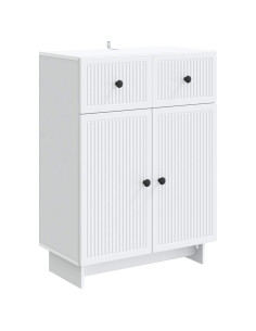 Credenza Bianco 66 x 34,5 x 90 cm Legno ingegnerizzato