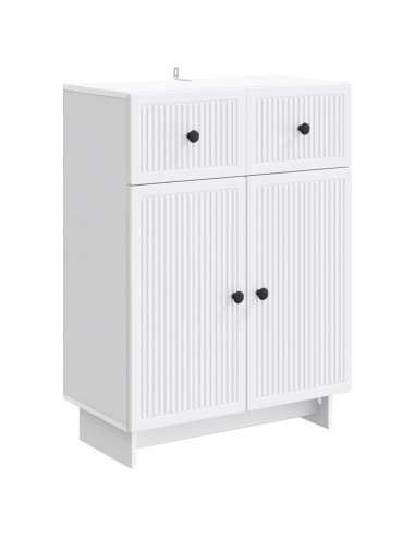 Credenza Bianco 66 x 34,5 x 90 cm Legno ingegnerizzato