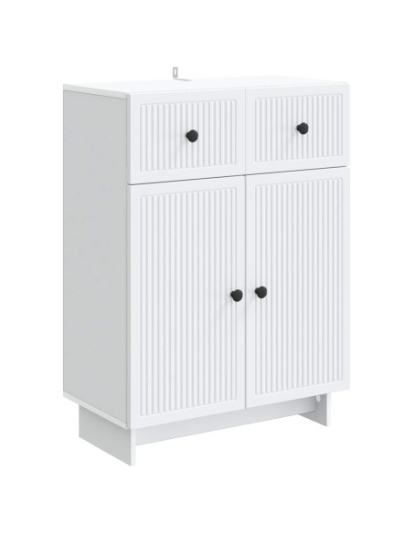 Credenza Bianco 66 x 34,5 x 90 cm Legno ingegnerizzato