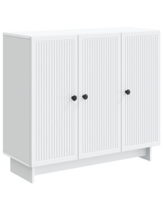 Credenza Bianco 89 x 34,5 x 80 cm Legno ingegnerizzato