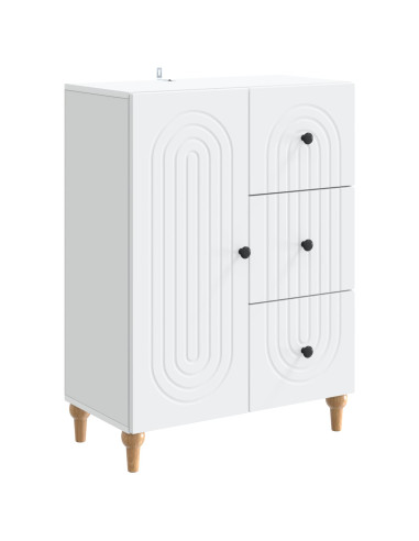 Credenza Bianco 66 x 34,5 x 90 cm Legno ingegnerizzato