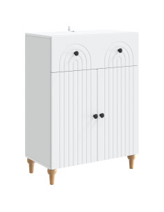 Credenza Bianco 66 x 34,5 x 90 cm Legno ingegnerizzato