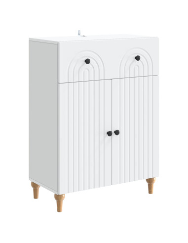 Credenza Bianco 66 x 34,5 x 90 cm Legno ingegnerizzato