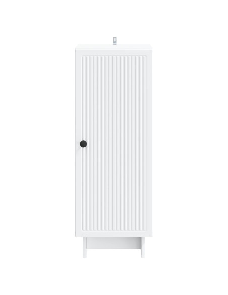 Credenza Bianco 33 x 34,5 x 90 cm Legno ingegnerizzato