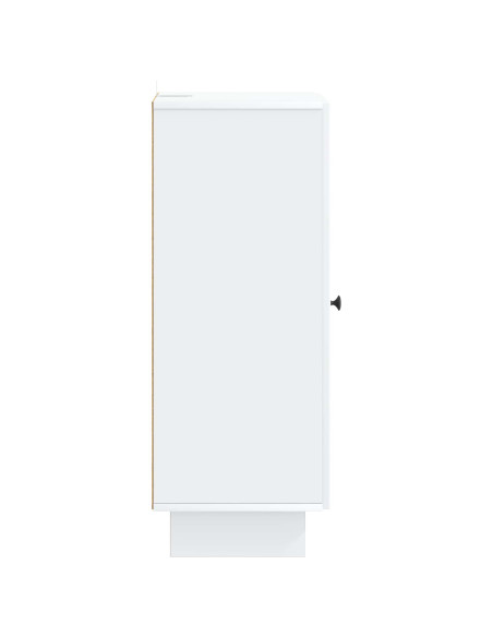 Credenza Bianco 33 x 34,5 x 90 cm Legno ingegnerizzato