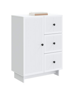 Credenza Bianco 66 x 34,5 x 90 cm Legno ingegnerizzato 2